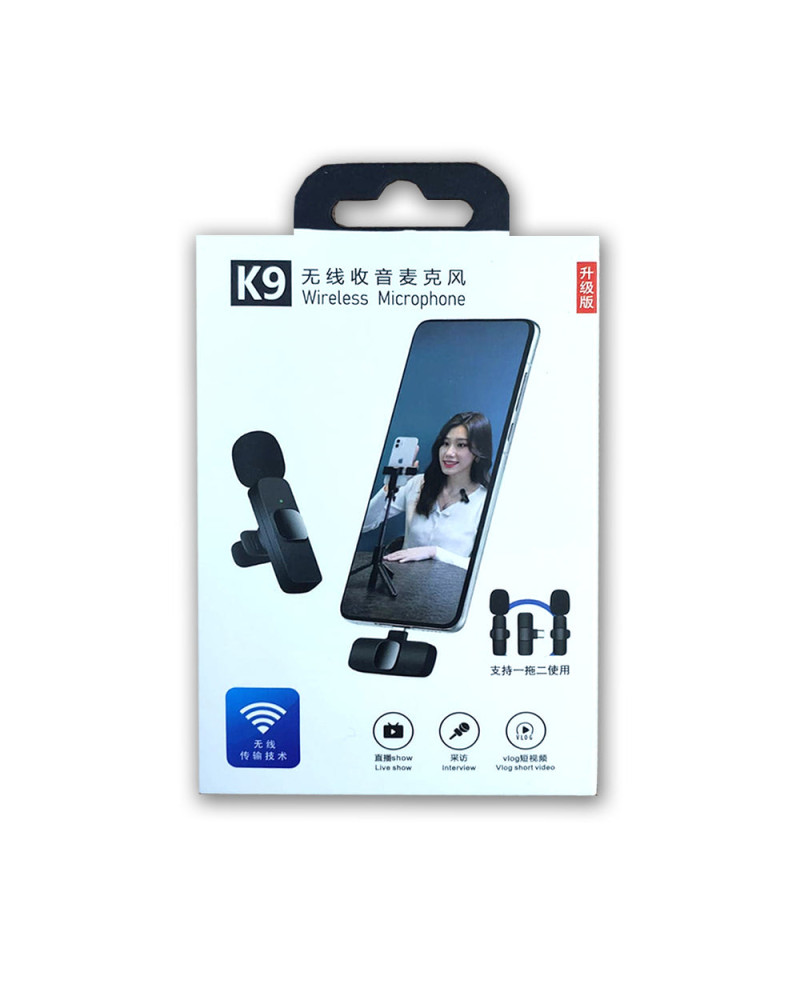 K9 Wireless Microphone, Black