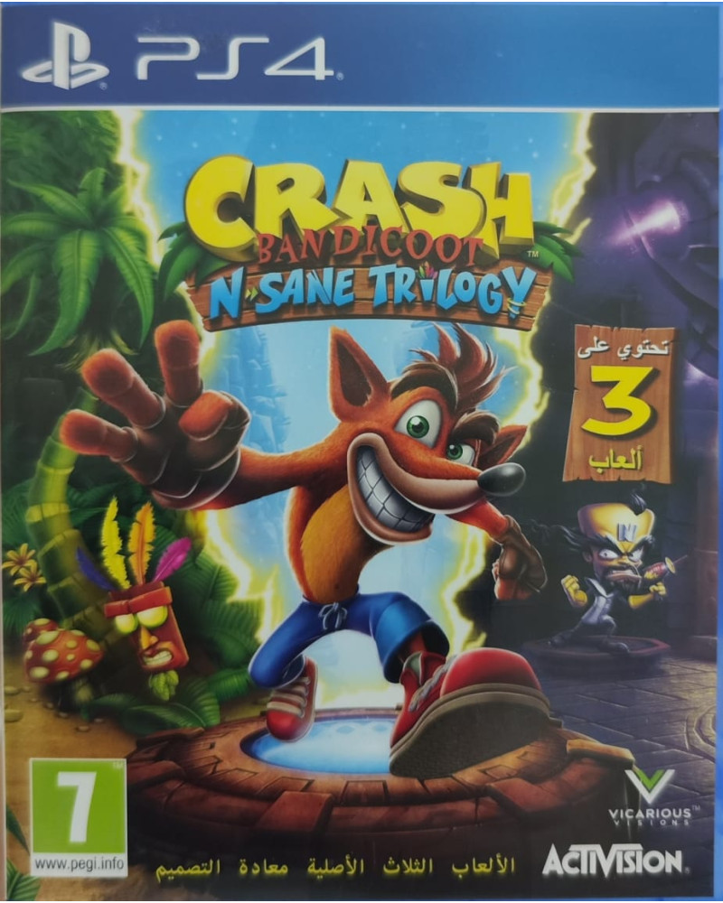 crash bandicoot n sane trilogy