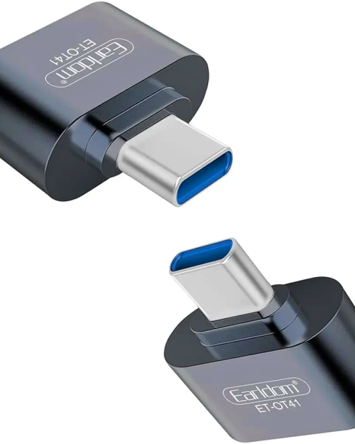 Earldom ET-OT41 USB 3.0 To Type-C OTG Adapter - Gold