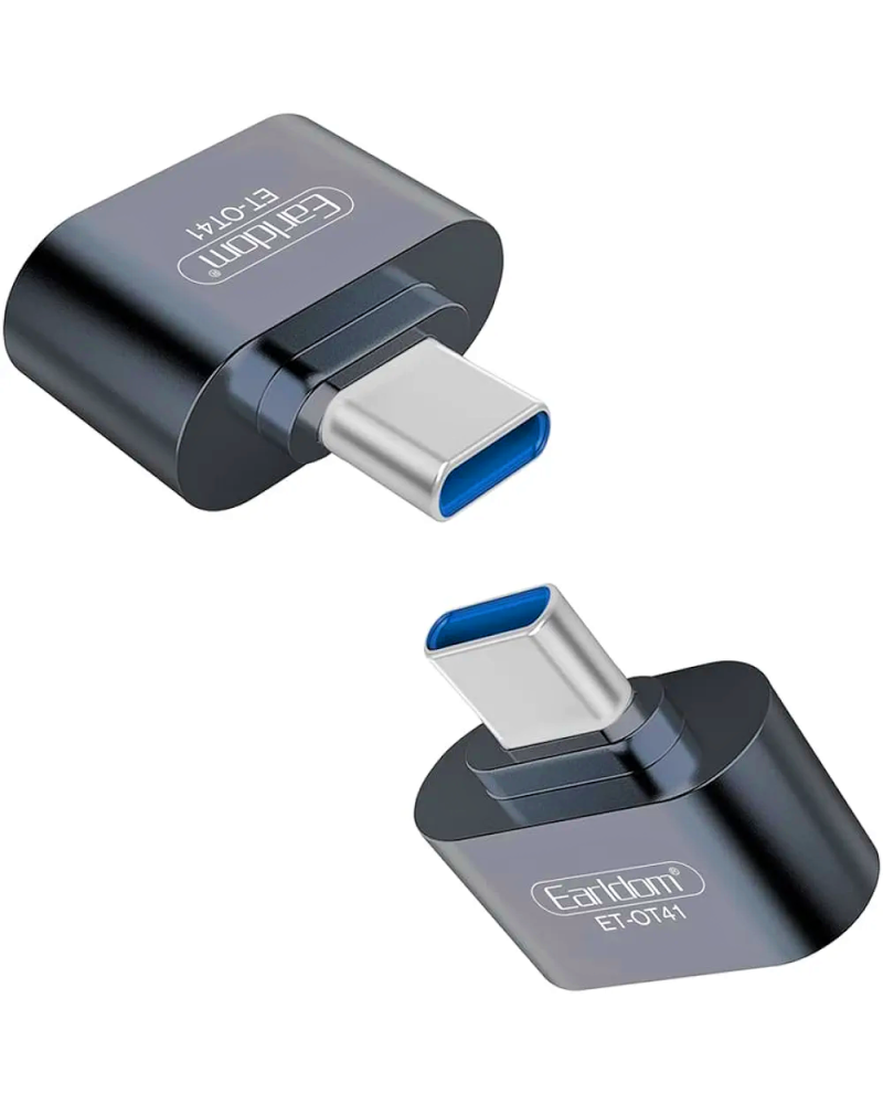 Earldom ET-OT41 USB 3.0 To Type-C OTG Adapter - Gold