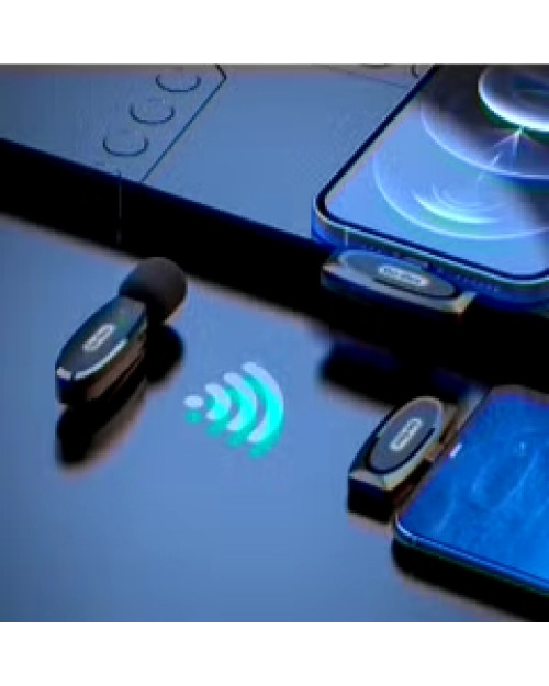 Auto-Syncs Clip-on 2.4G Wireless Lavalier Microphone For Type-C And Android Devices 20M Accessibility