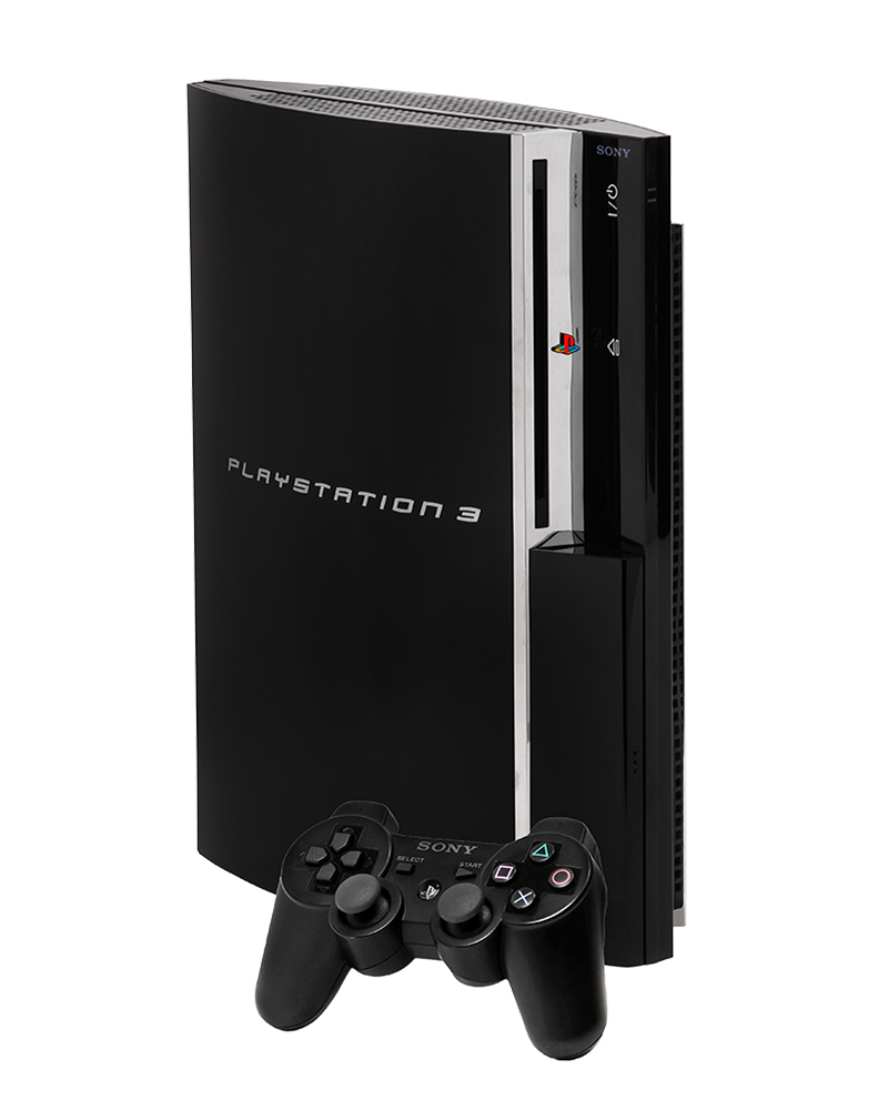 PlayStation 3 with joystick