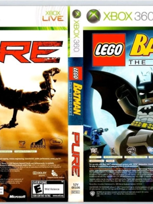   Lego Batman The Video Game and pure Xbox 360 Game