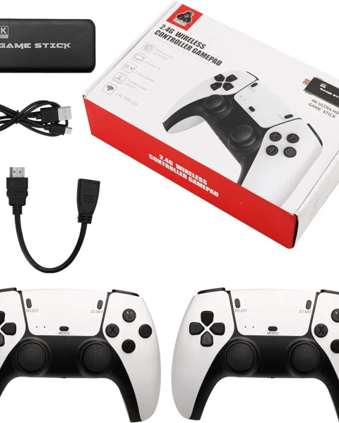 Game stick with 2 controller