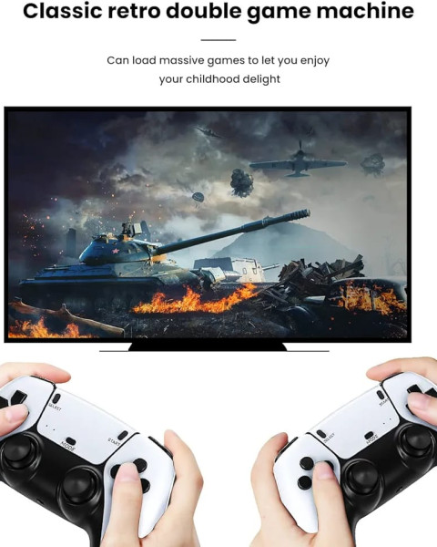 Game stick with 2 controller