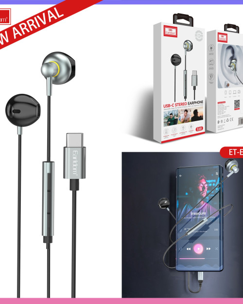 Earldom USB Type C Handsfree Earphone