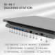 Go-Des USB-C Multi function Docking Station 14in1