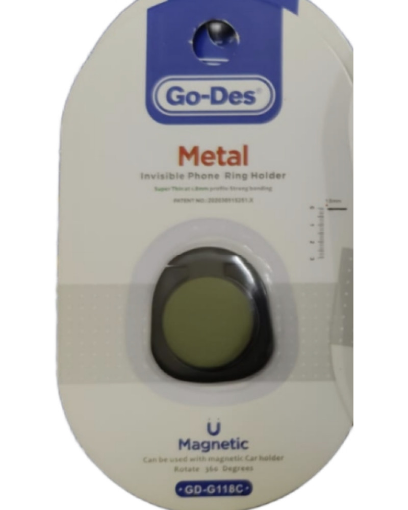 Go-Des Metal Invisible Phone Ring Holder