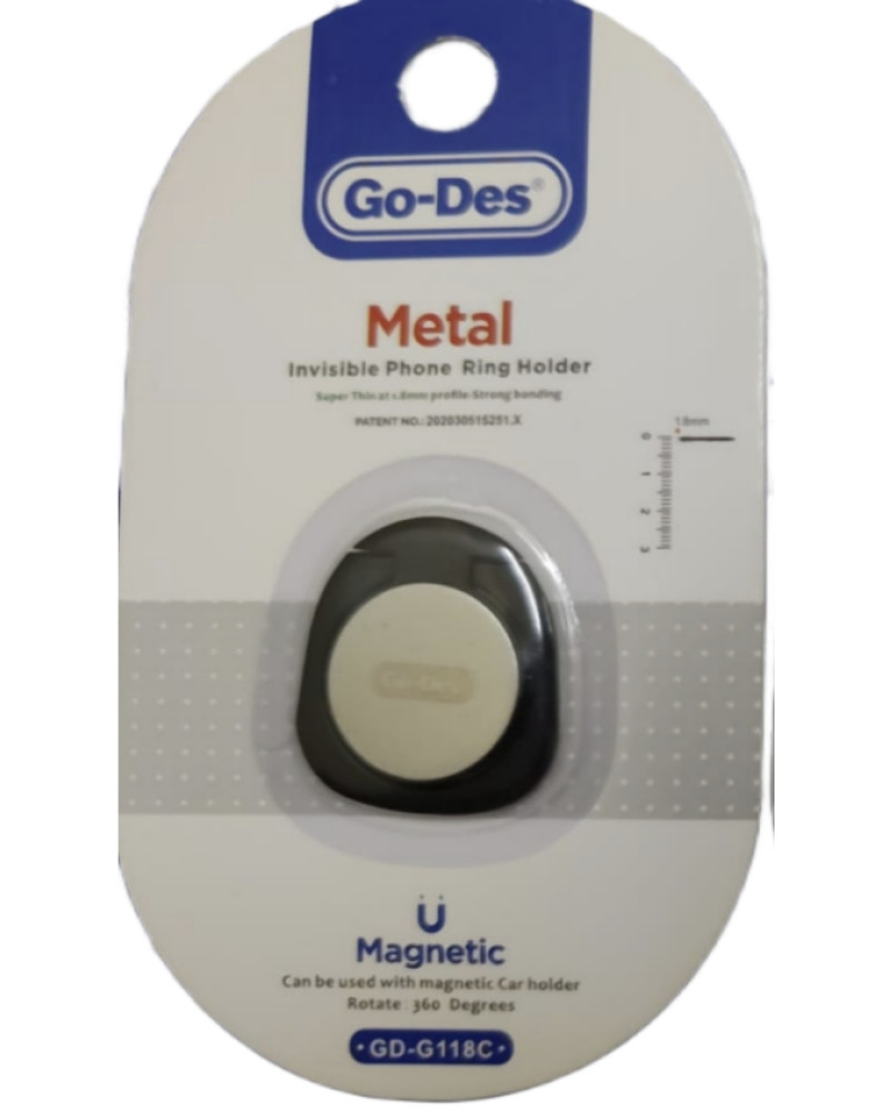 Go-Des Metal Invisible Phone Ring Holder