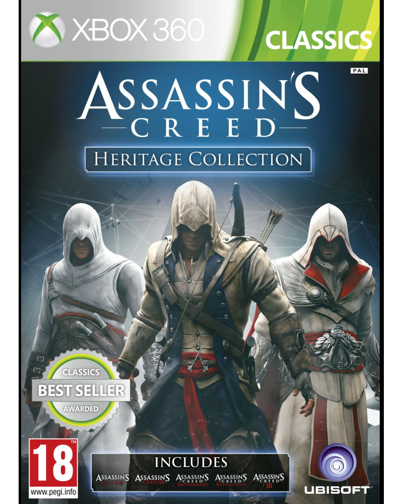 ASSASSIN'S CREED HERITAGE COLLECTION Xbox 360