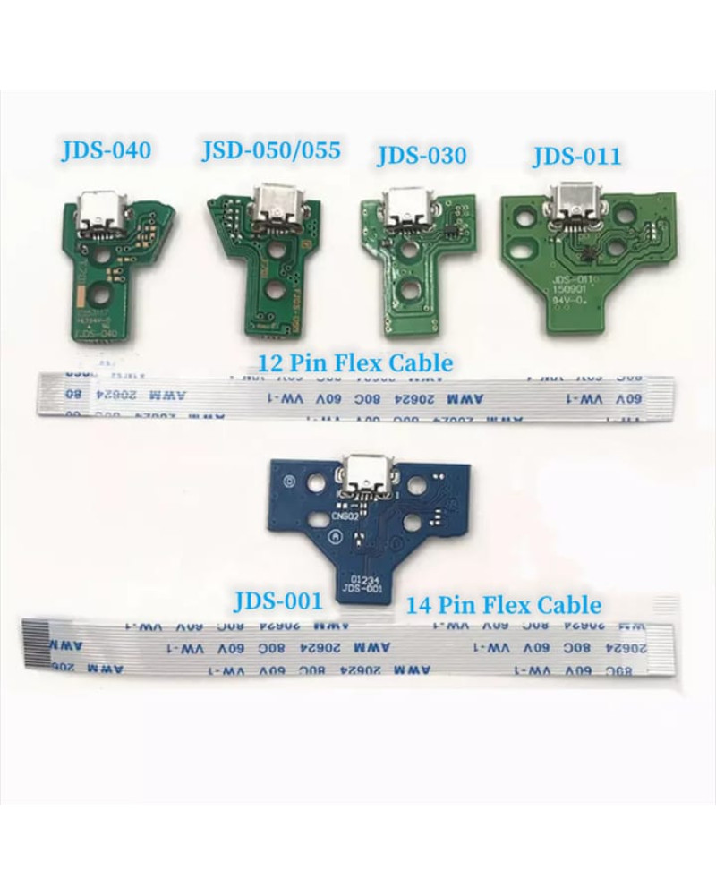 Charger Board with Flex Cable for PS4 Controller